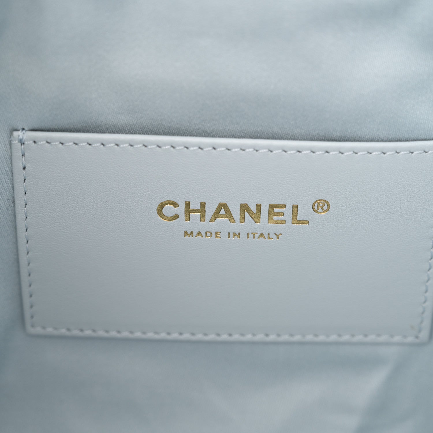 Caviar Quilted Small Chanel 25 Handbag Light Blue