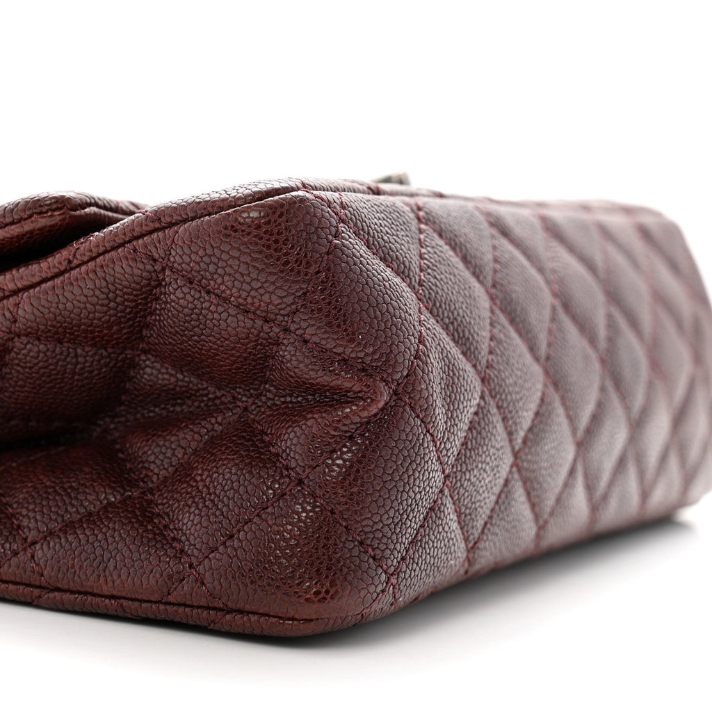 Caviar Quilted 2.55 Reissue 225 Flap Burgundy