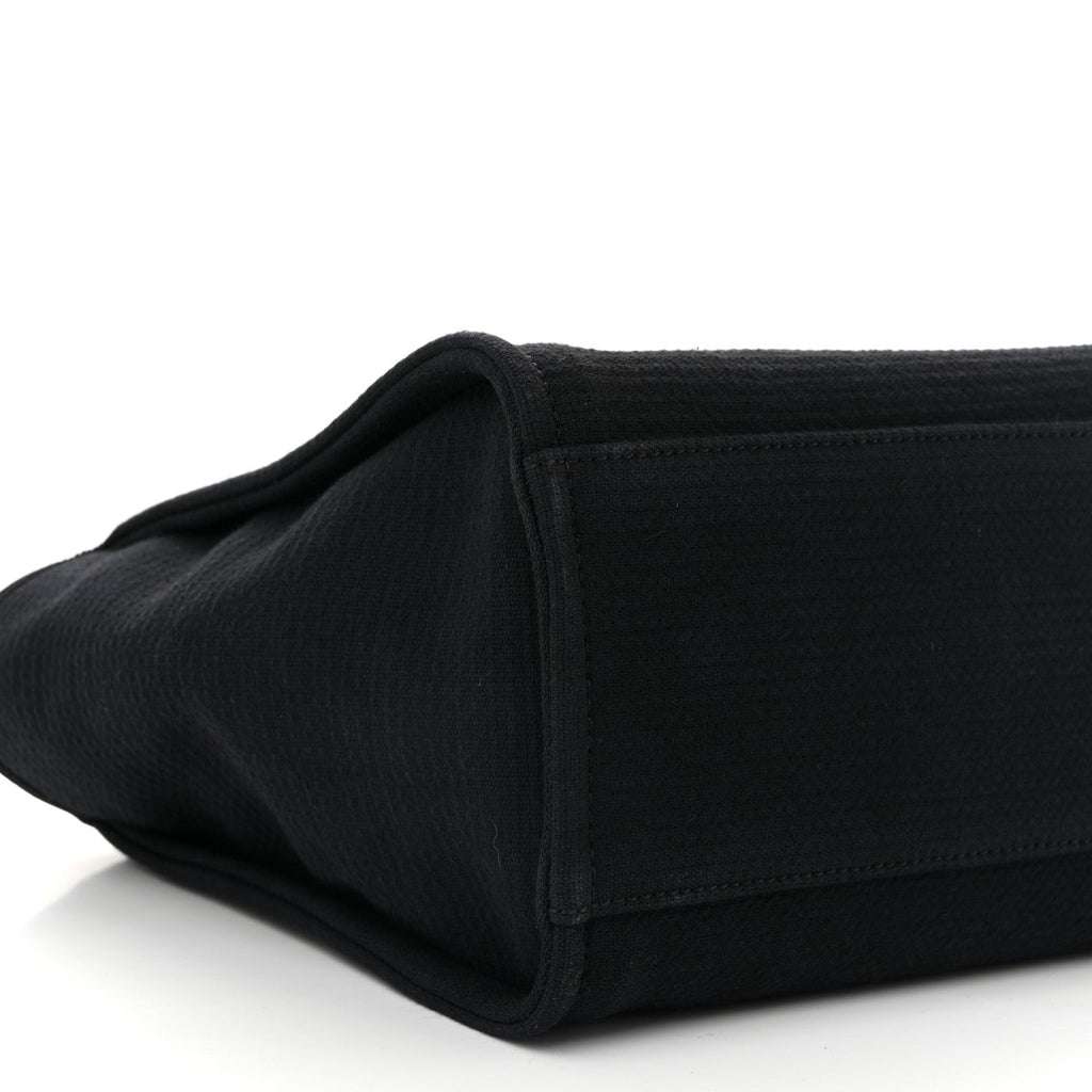 Mixed Fibers Small Deauville Tote Black