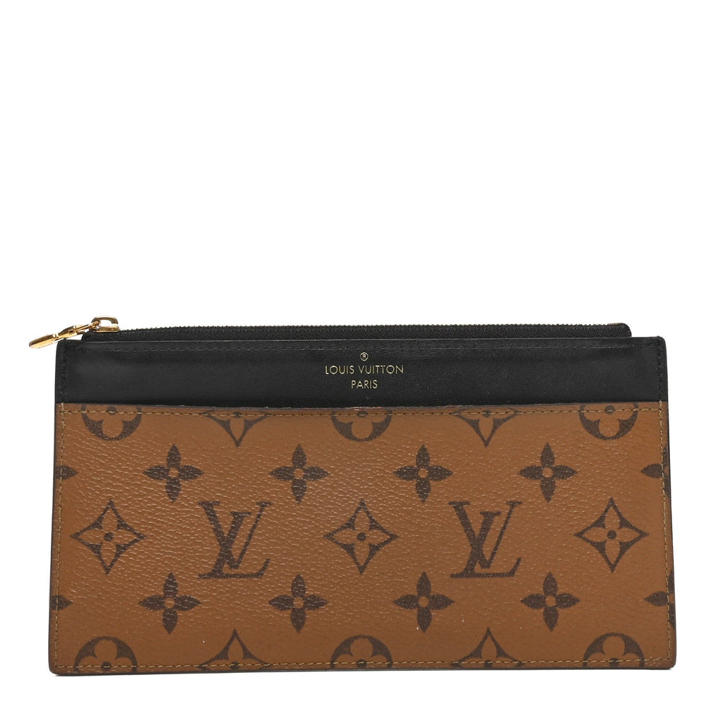 Reverse Monogram Slim Purse