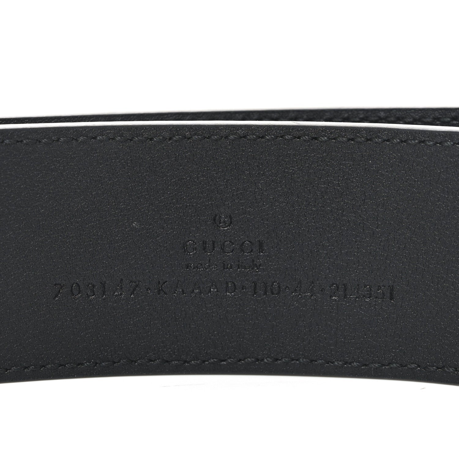 GG Supreme Monogram Blondie 40mm Belt 110 44 Black