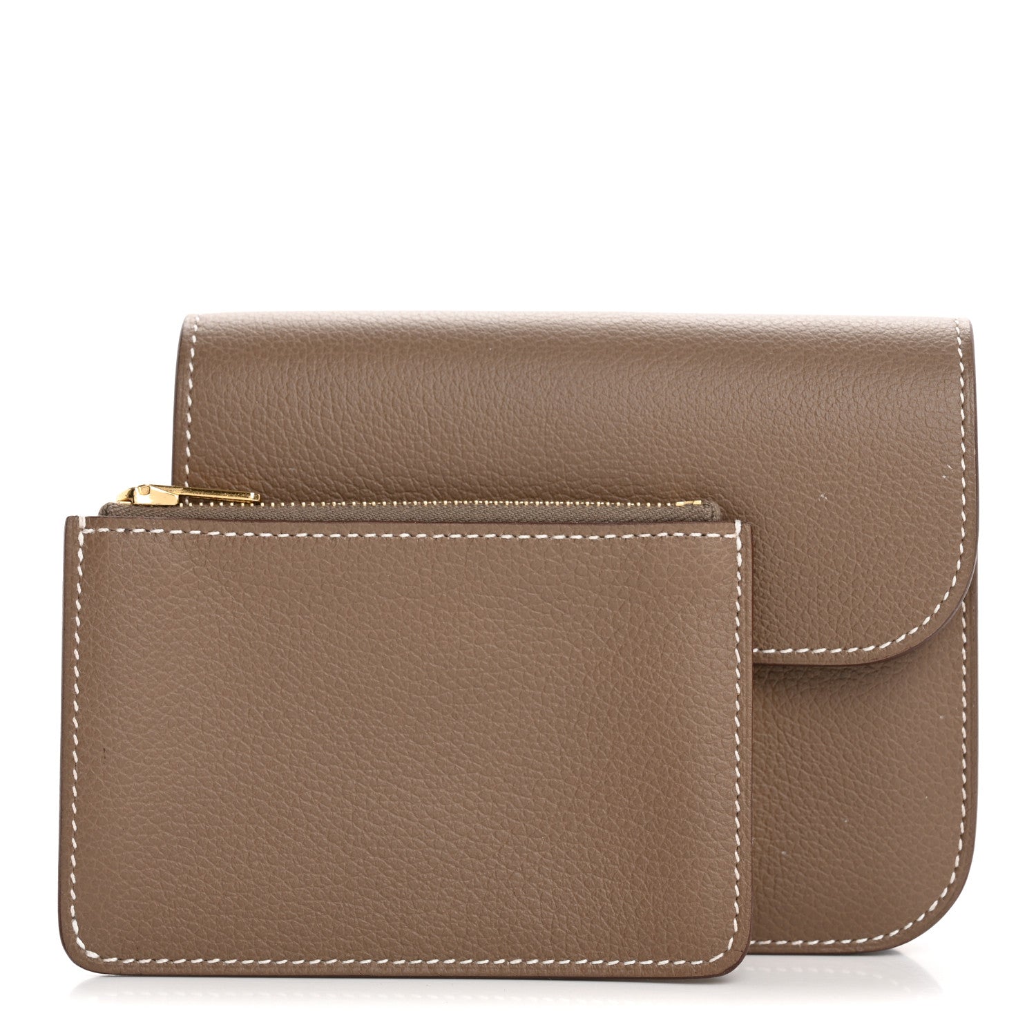 Evercolor Constance Slim Wallet Etoupe