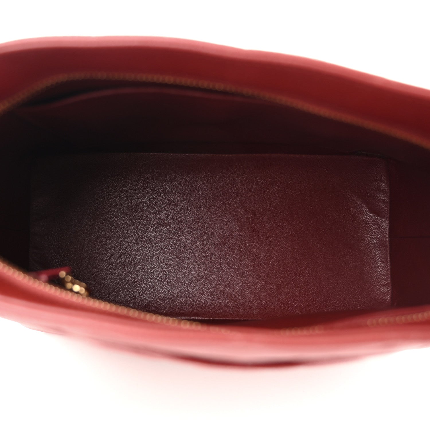 Caviar Quilted Medallion Tote Bordeaux