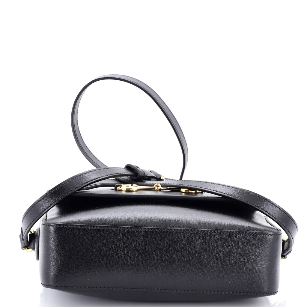 Horsebit 1955 Flap Pocket Camera Bag Leather Small