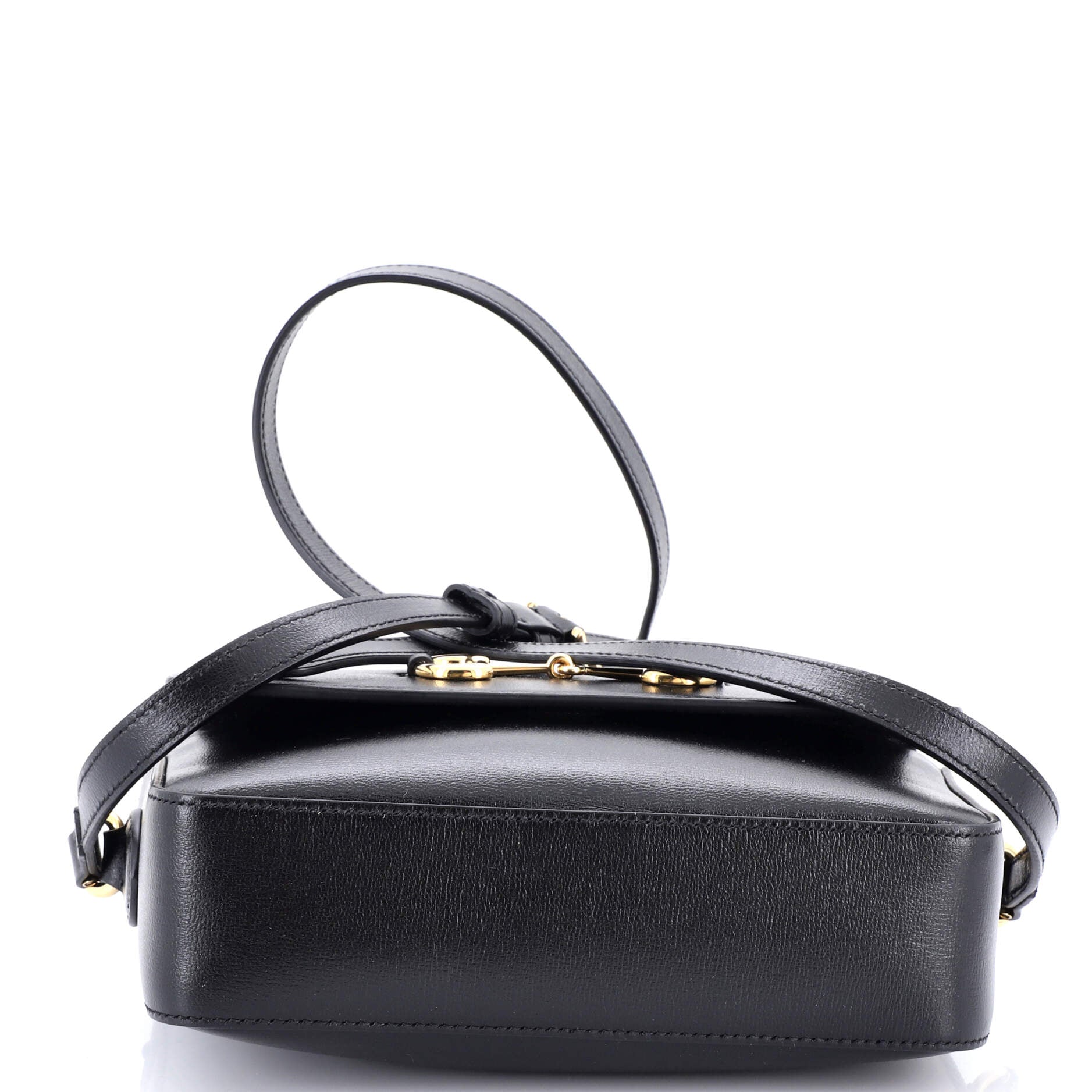 Horsebit 1955 Flap Pocket Camera Bag Leather Small