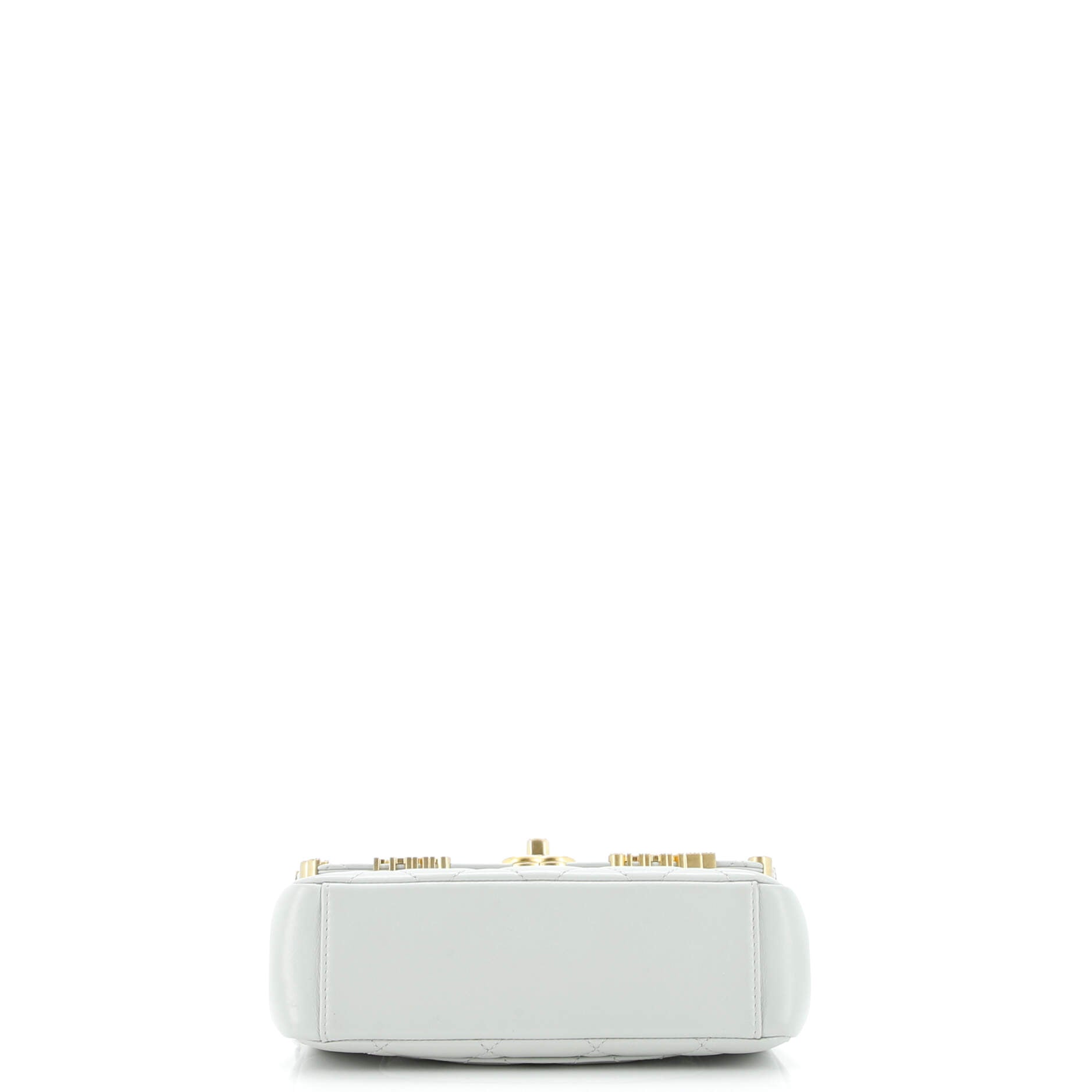 Paris Monaco Flap Bag Quilted Lambskin Mini