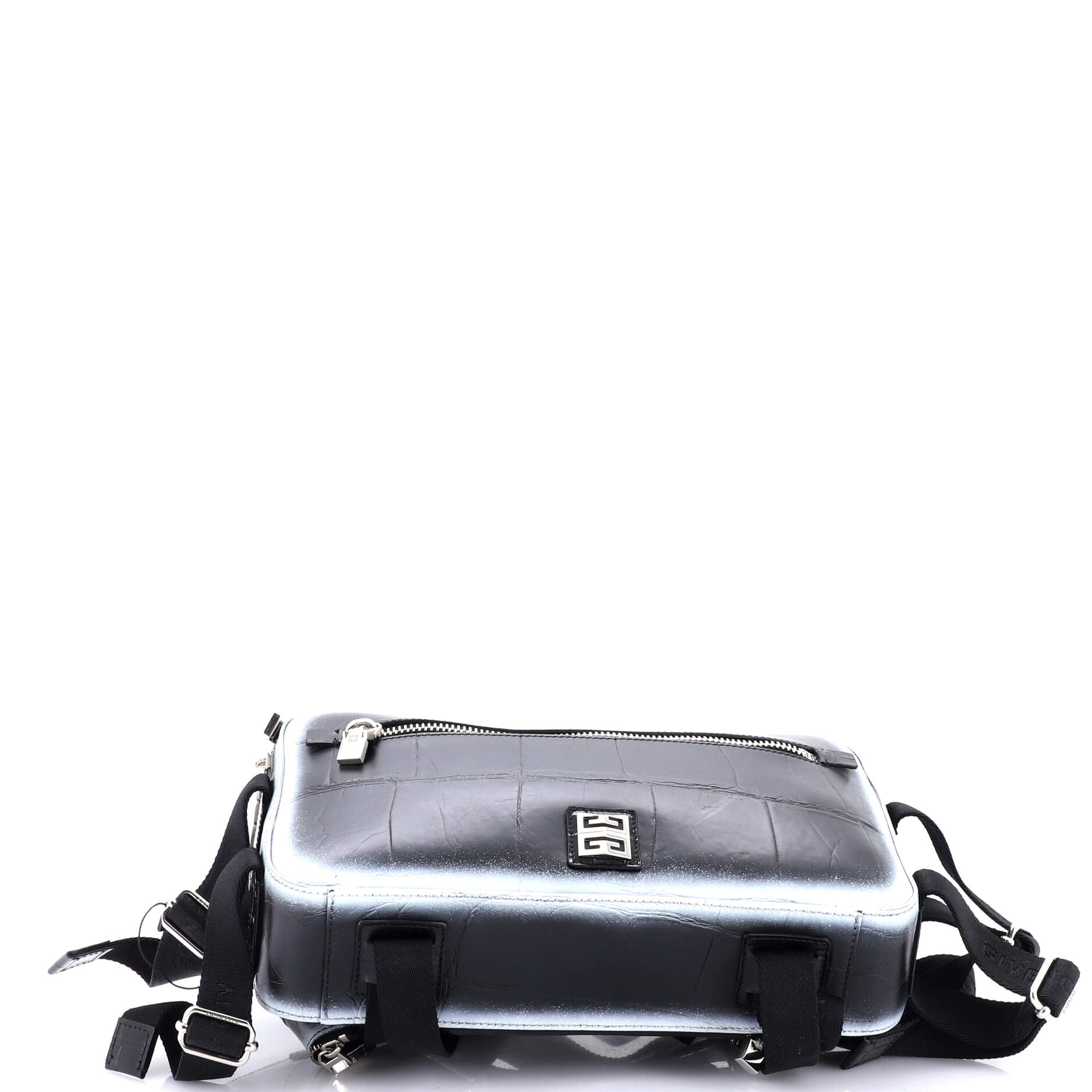 Bum Bag Crocodile Embossed Leather