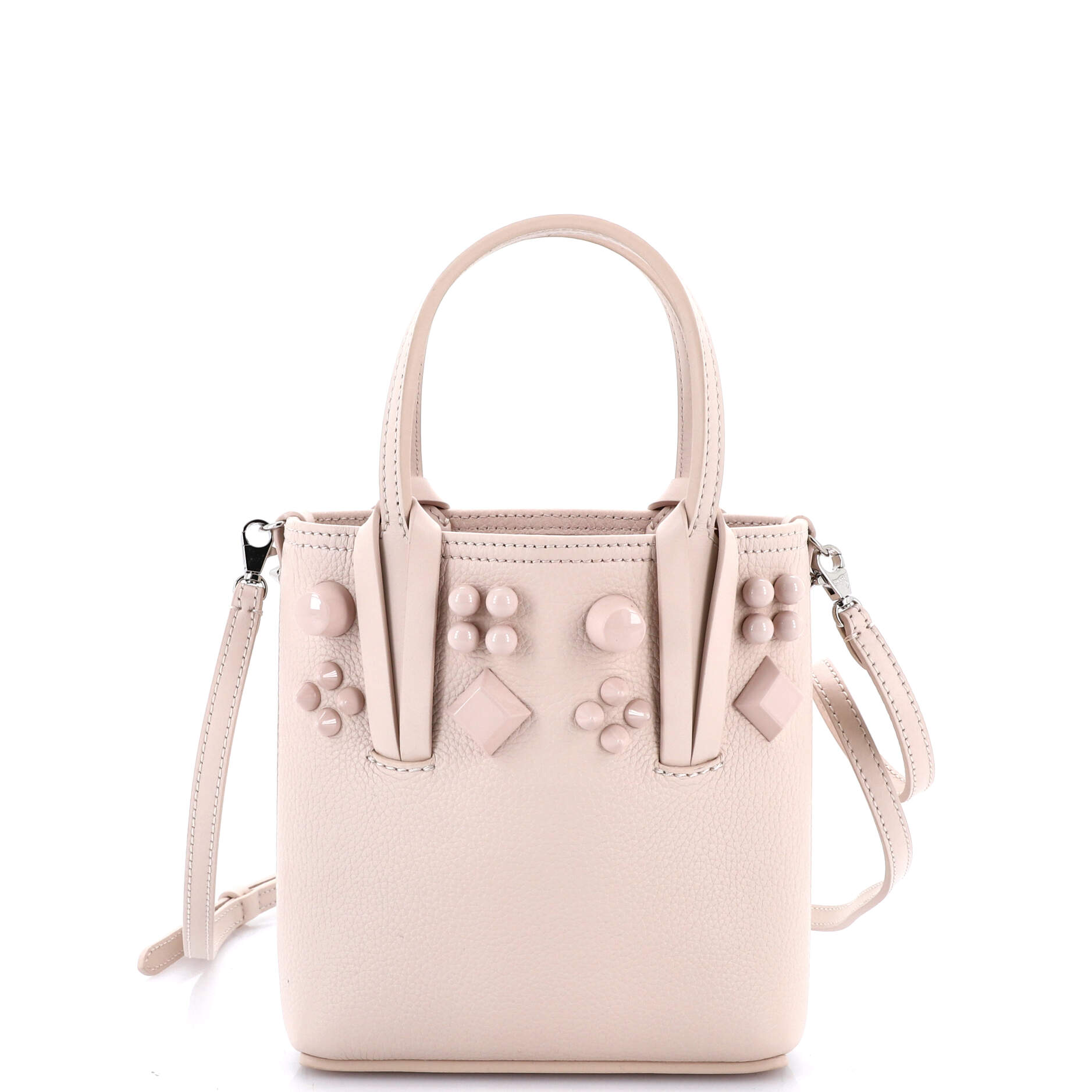 Cabata Tote Studded Leather Mini