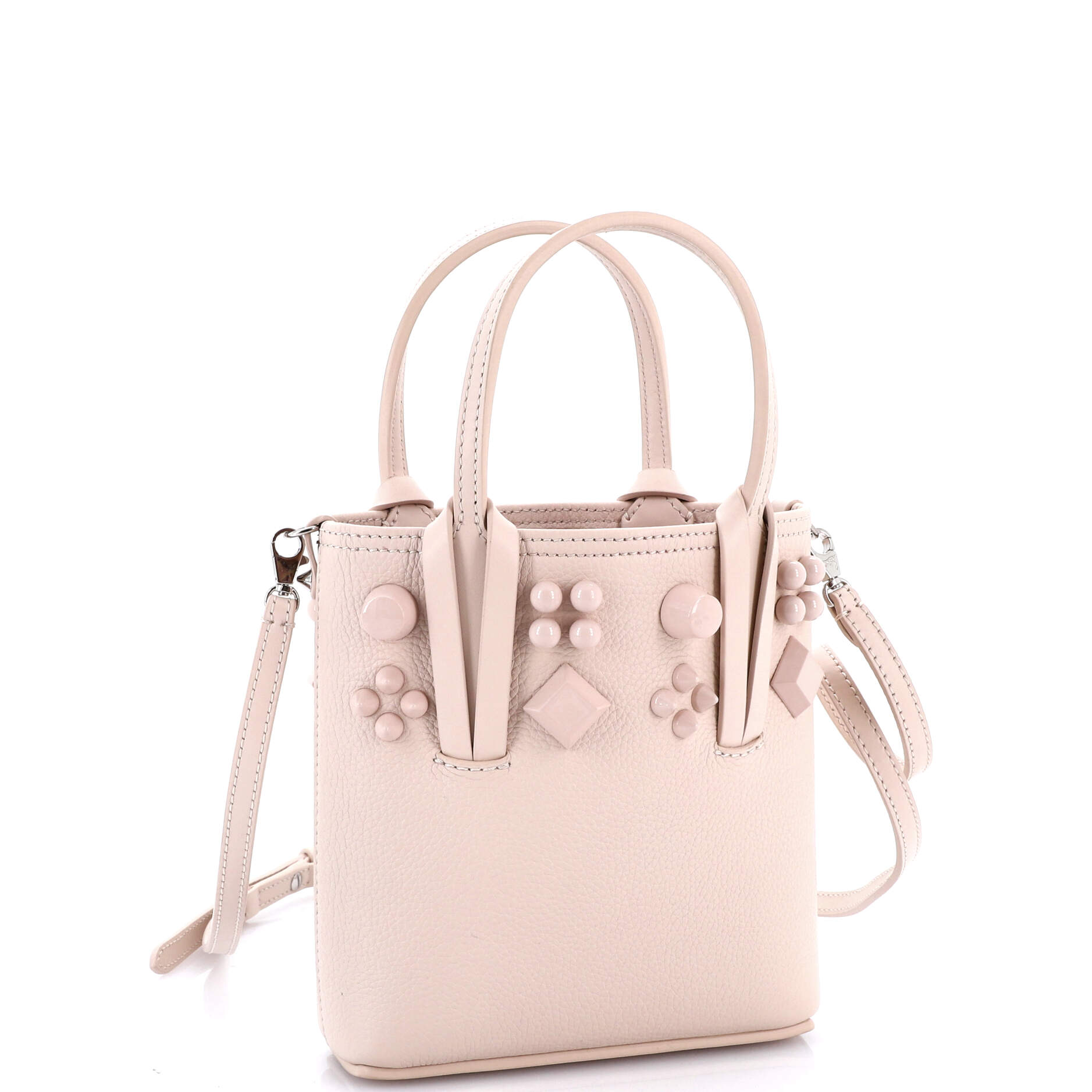 Cabata Tote Studded Leather Mini