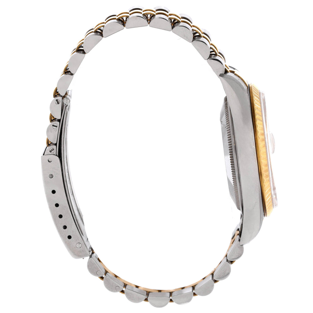 Oyster Perpetual Datejust Automatic Watch Stainless Steel and Yellow Gold 36