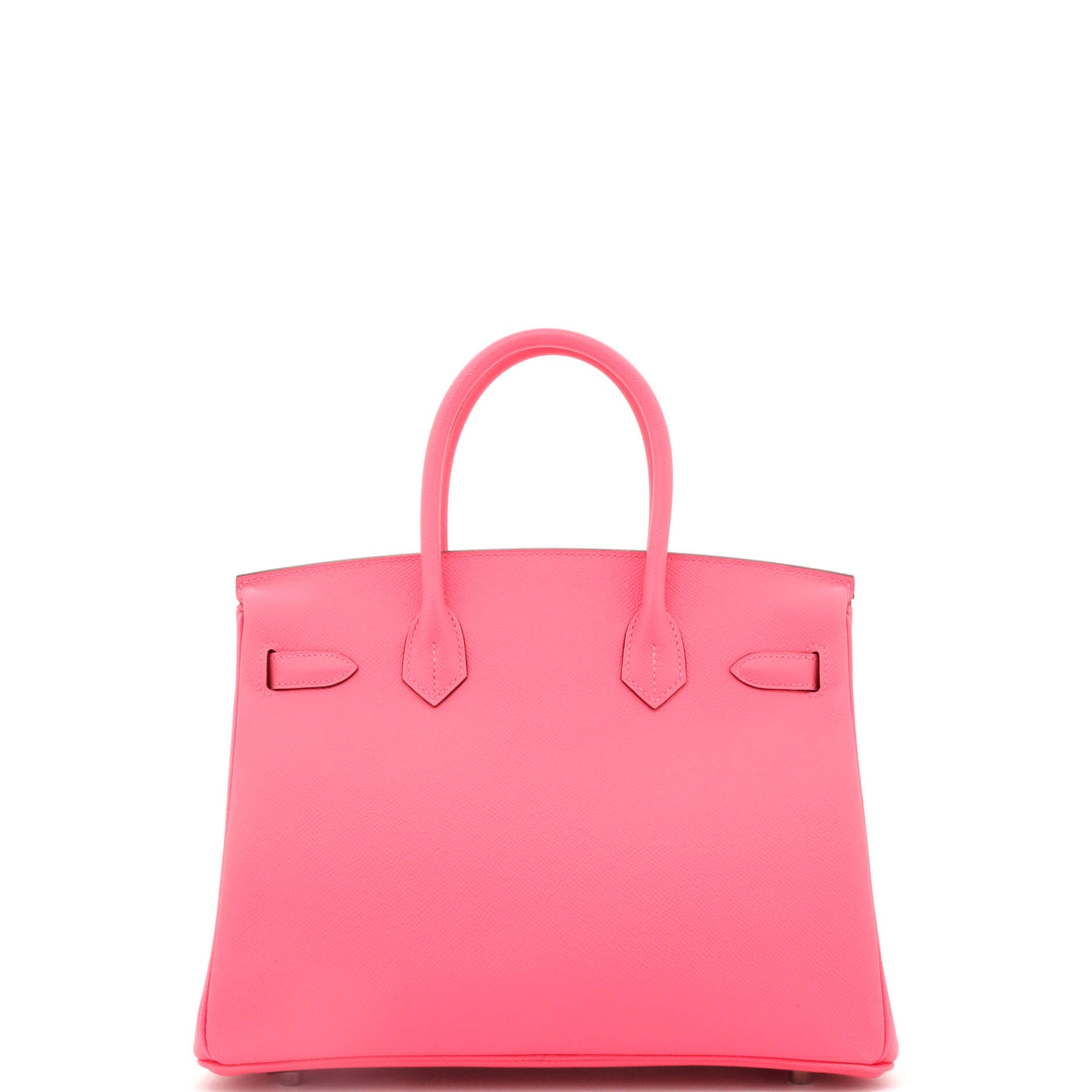 Birkin Handbag Rose Azalée Epsom with Palladium Hardware 30