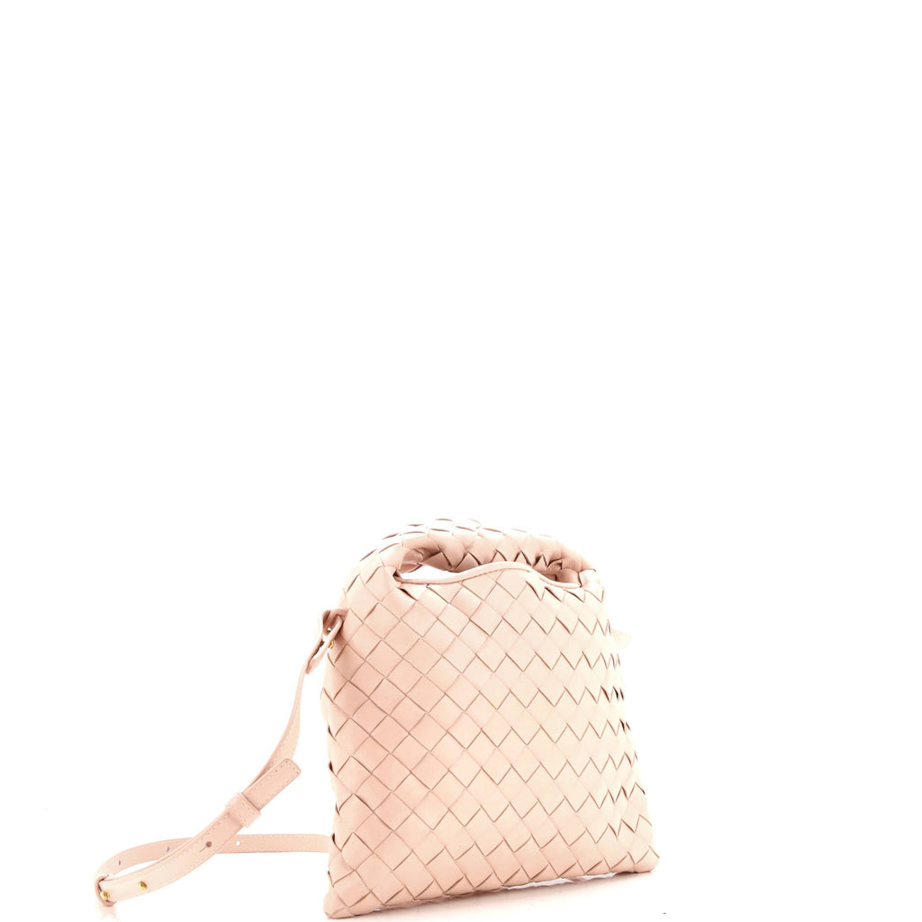 Hop Top Handle Bag Intrecciato Nappa Mini