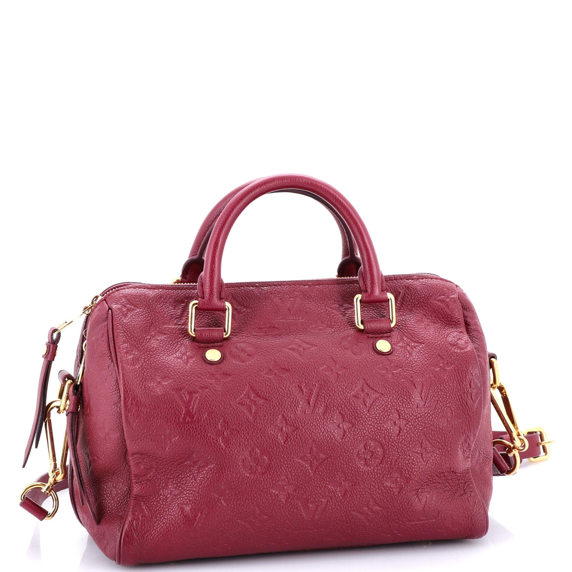 Speedy Bandouliere Bag Monogram Empreinte Leather 25