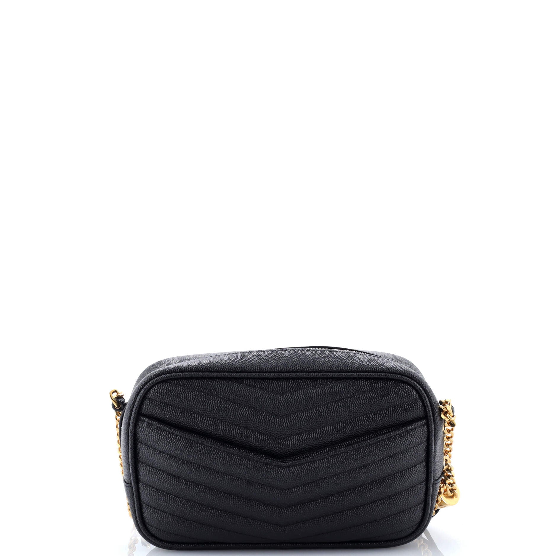 Lou Camera Bag Matelasse Chevron Leather Mini