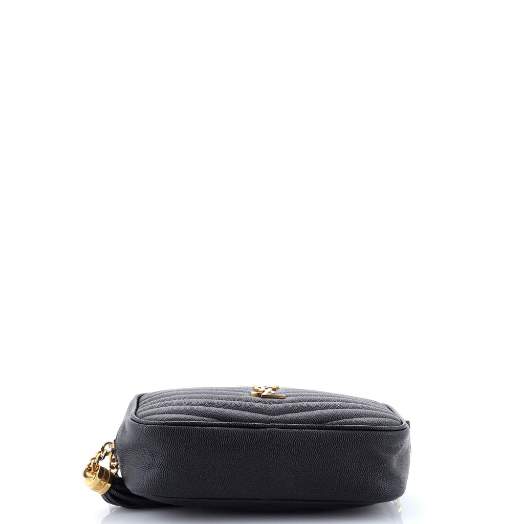 Lou Camera Bag Matelasse Chevron Leather Mini