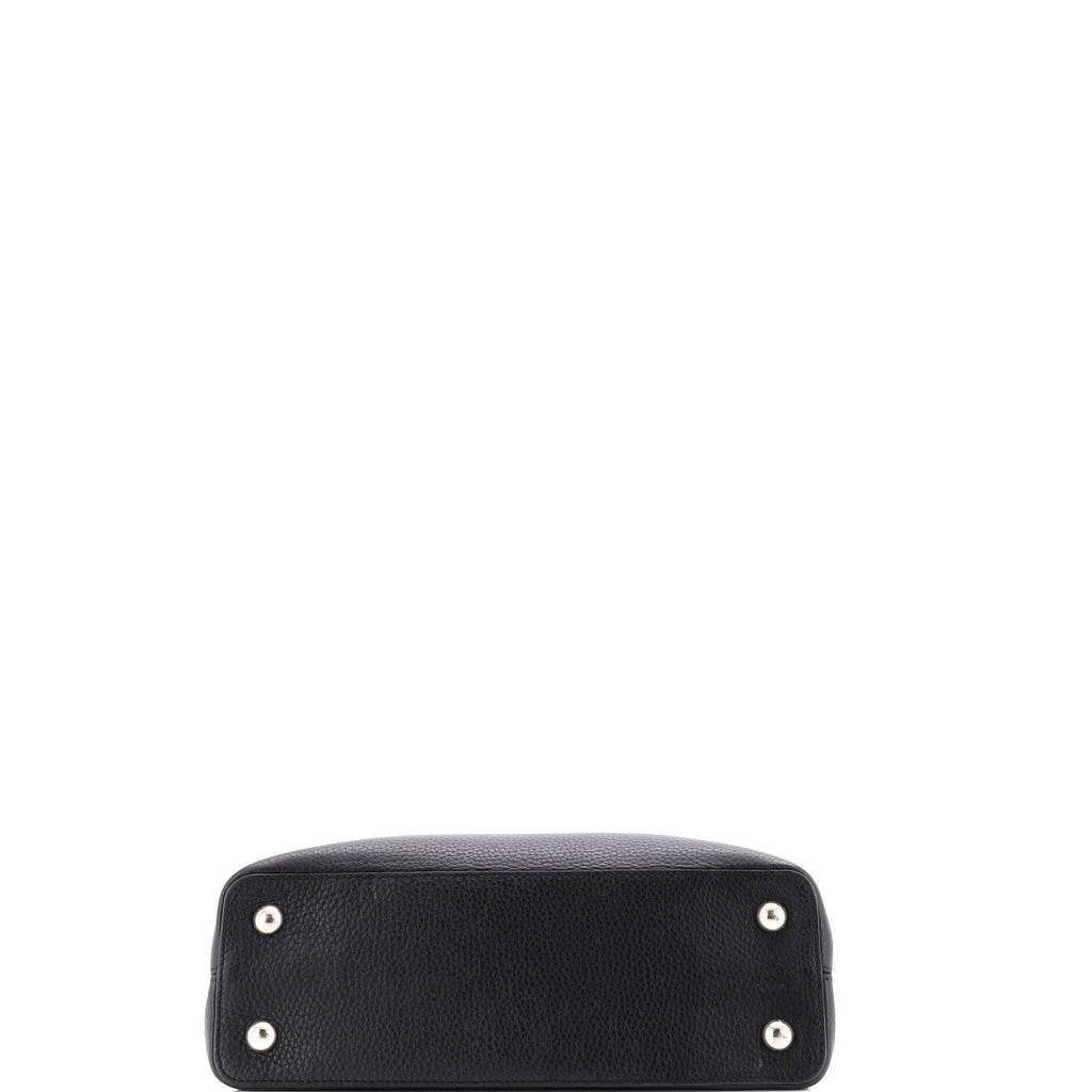 Capucines Bag Leather with Python PM