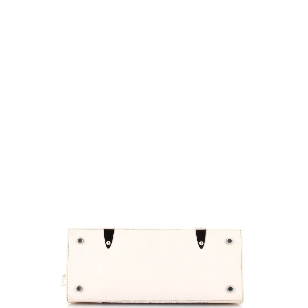 Saigon Top Handle Bag Coated Canvas with Leather PM