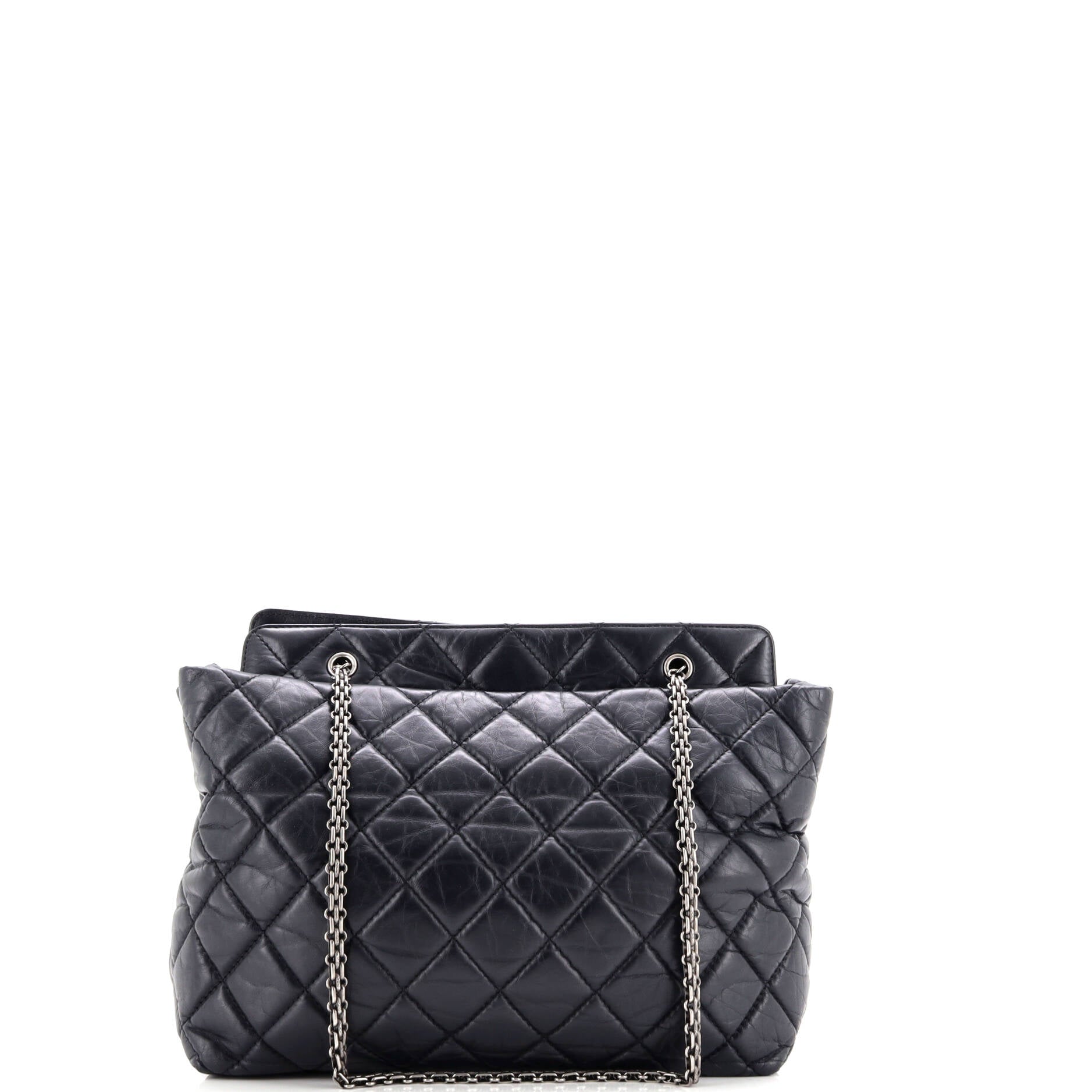 Reissue Tote Quilted Aged Calfskin Large