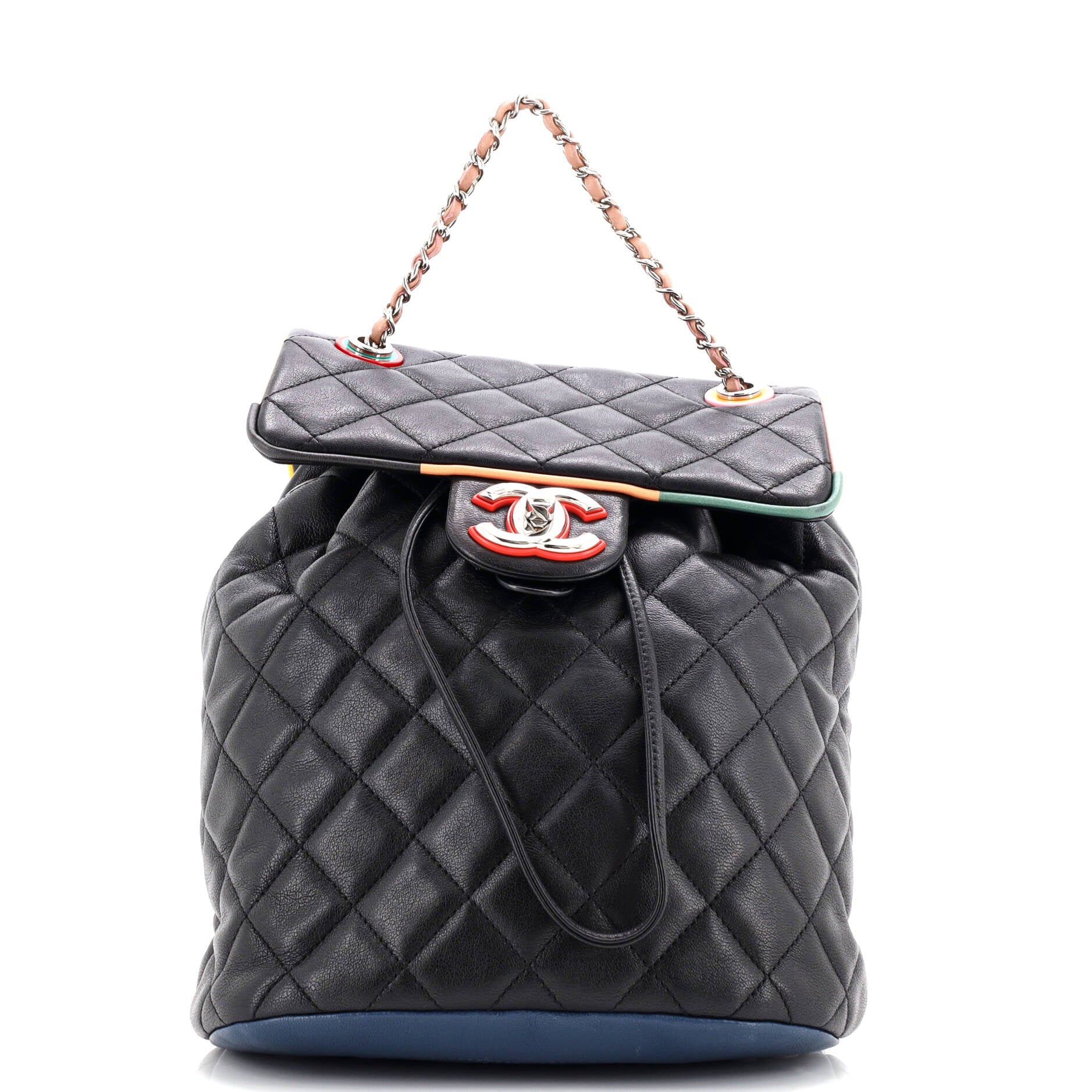 Cuba Urban Spirit Backpack Quilted Lambskin Small