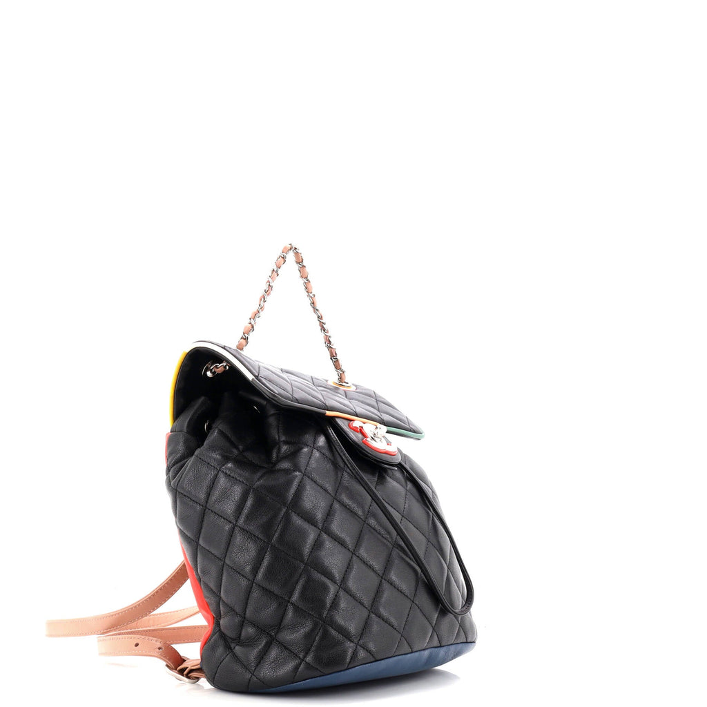 Cuba Urban Spirit Backpack Quilted Lambskin Small