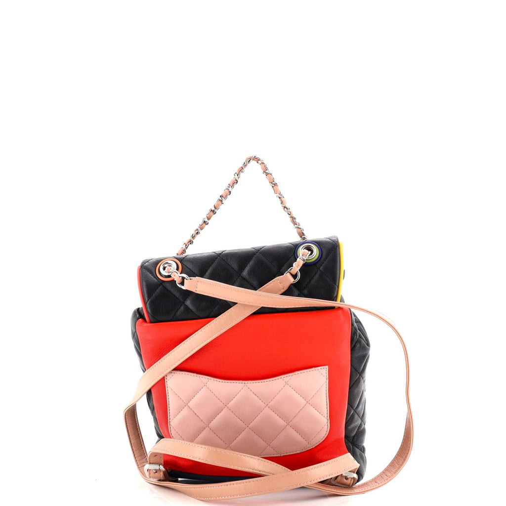 Cuba Urban Spirit Backpack Quilted Lambskin Small