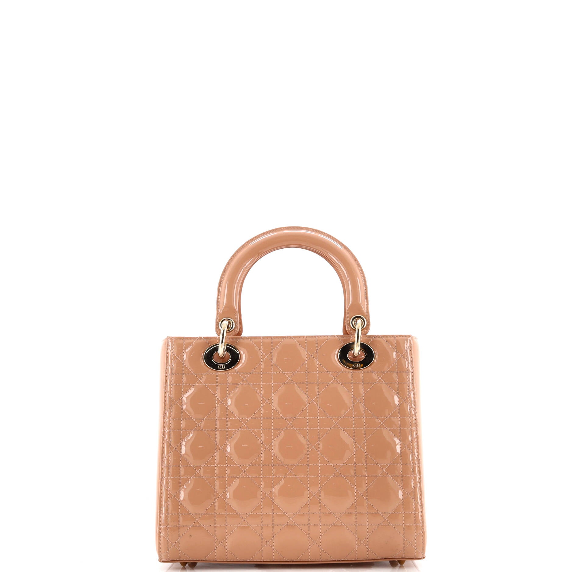 Lady Dior NM Bag Cannage Quilt Patent Medium