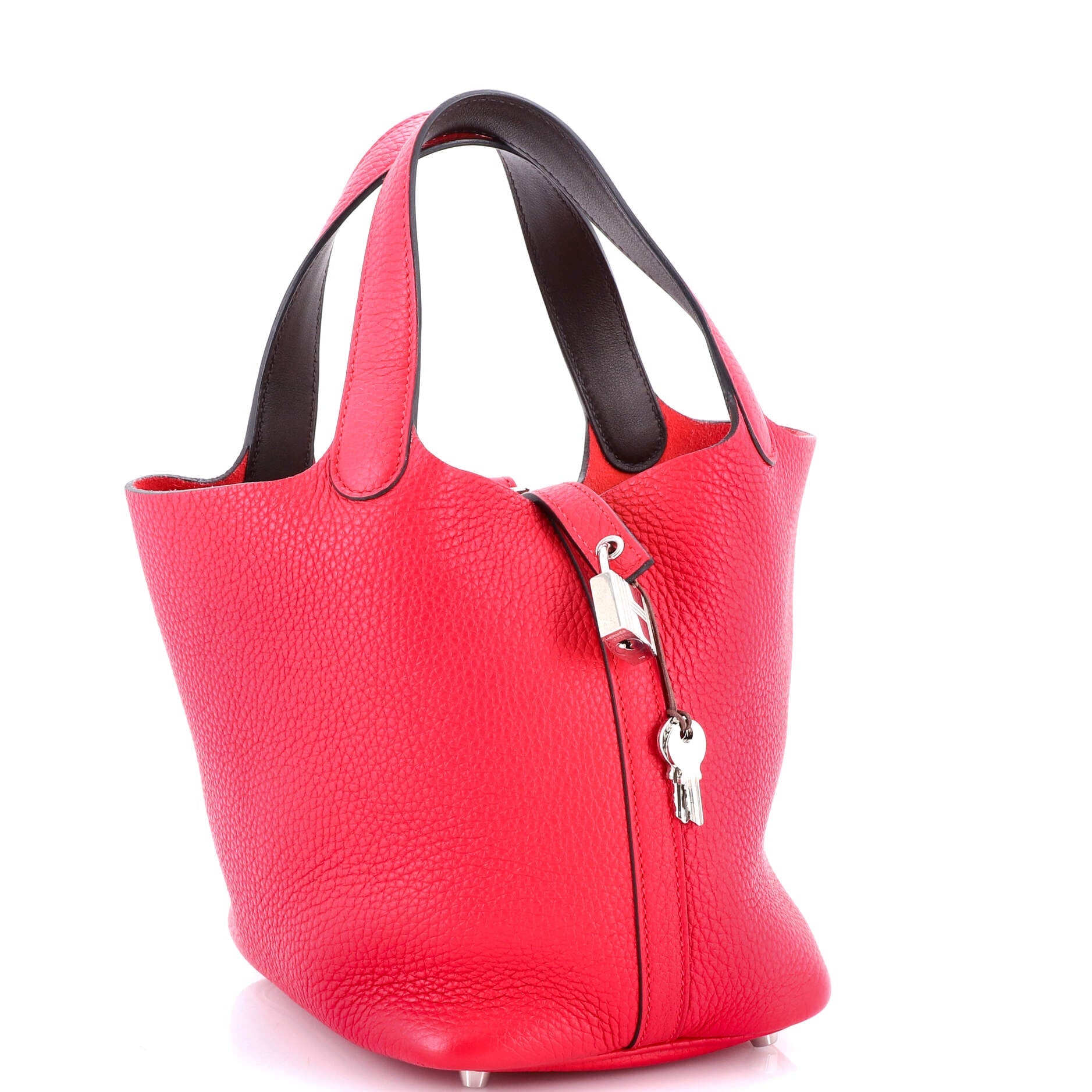 Eclat Picotin Lock Bag Clemence with Swift PM