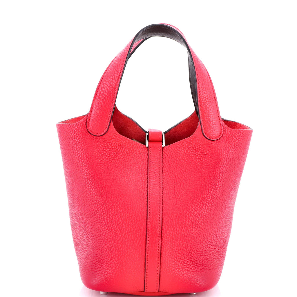 Eclat Picotin Lock Bag Clemence with Swift PM