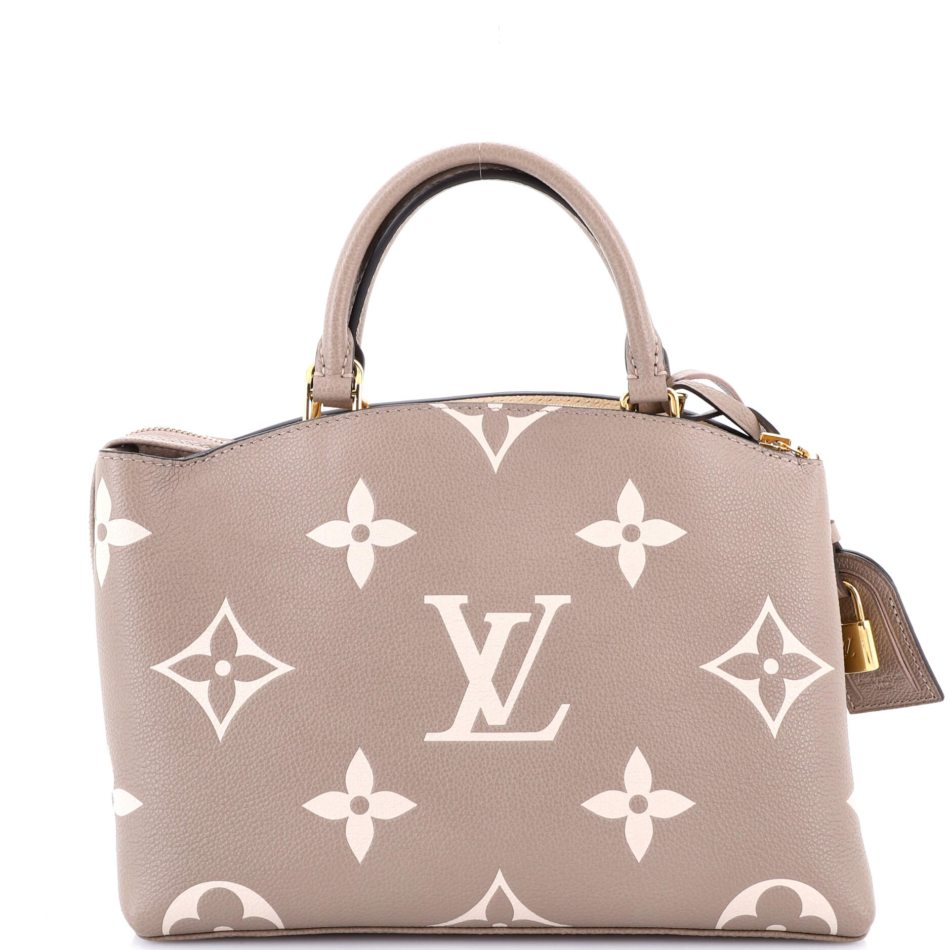 Petit Palais Handbag Bicolor Monogram Empreinte Giant