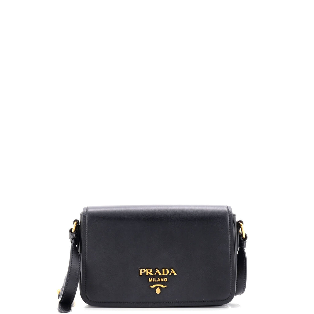 Full Flap Crossbody Bag Vitello Lux Small