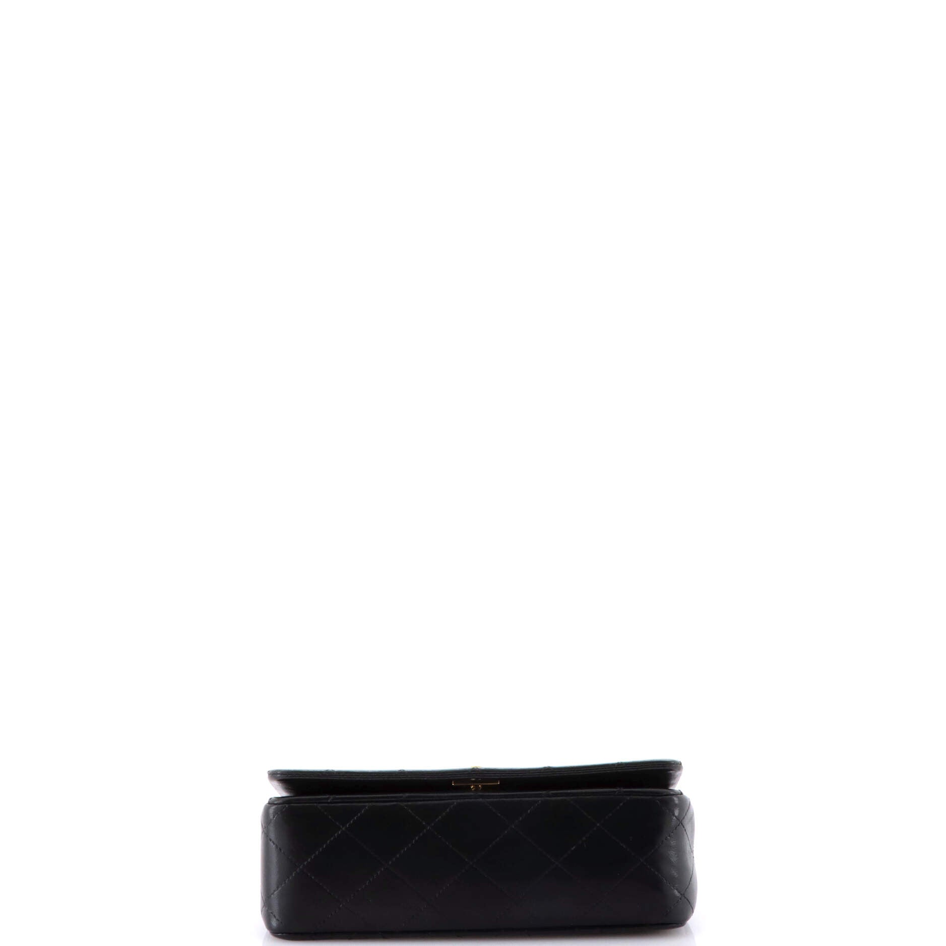 Vintage Full Flap Bag Quilted Lambskin Mini