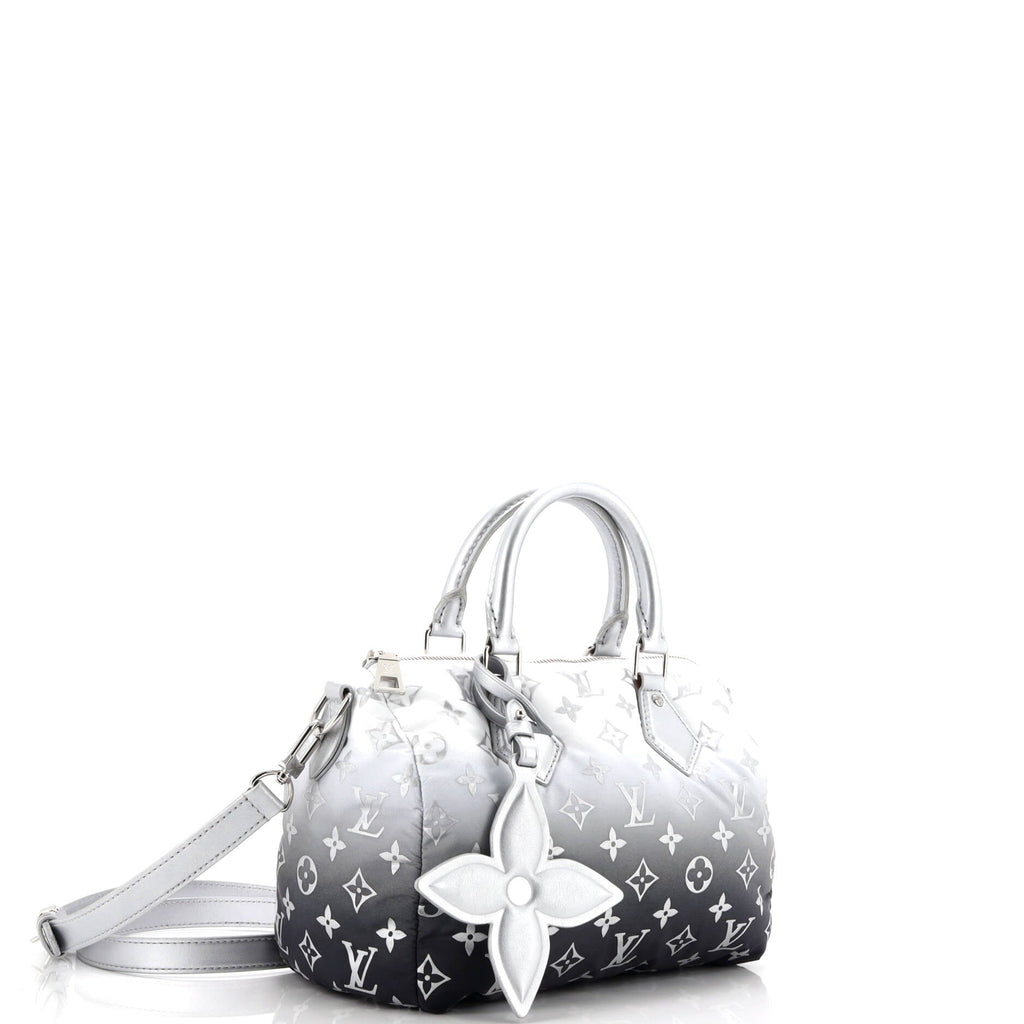 Speedy Bandouliere Bag Frost Gradient Monogram Nylon 25