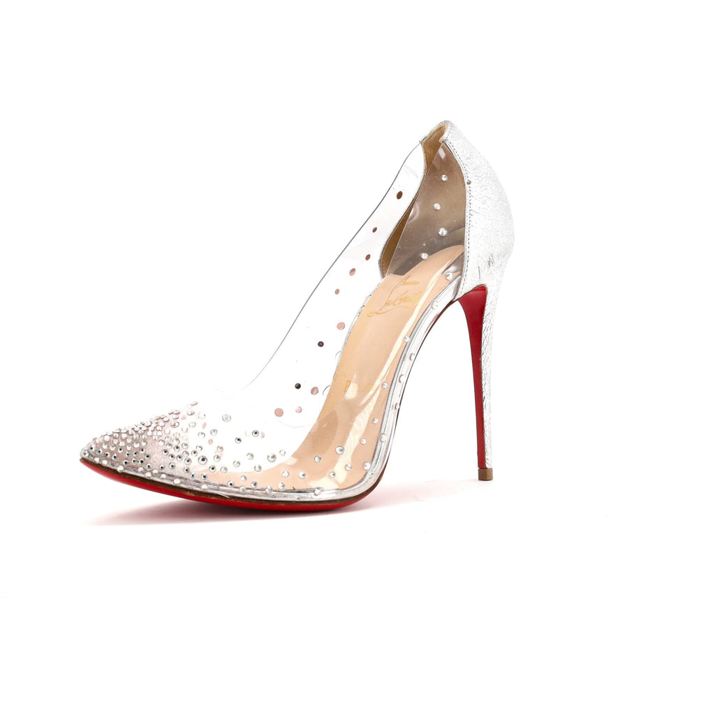 Women's Degrastrass Pumps PVC with Crystals 100