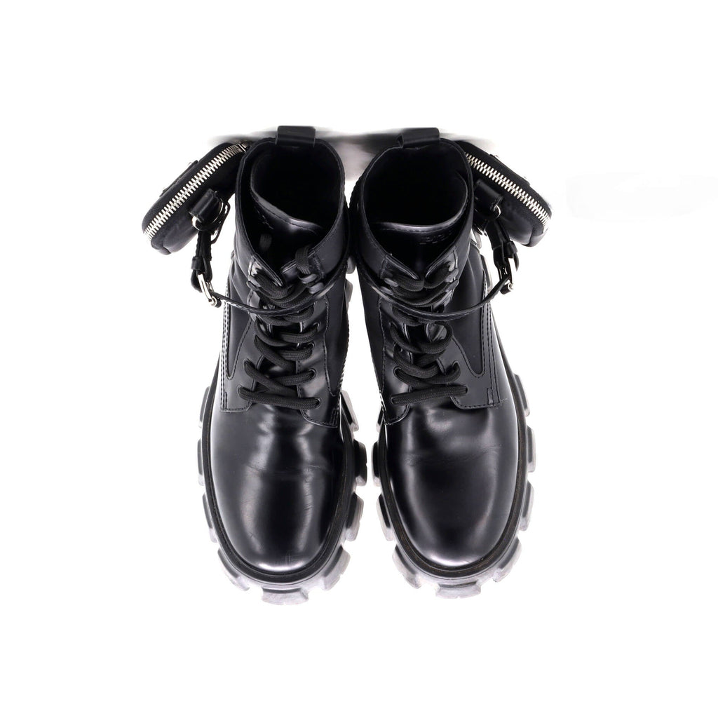 Monolith Combat Boots Leather and Nylon