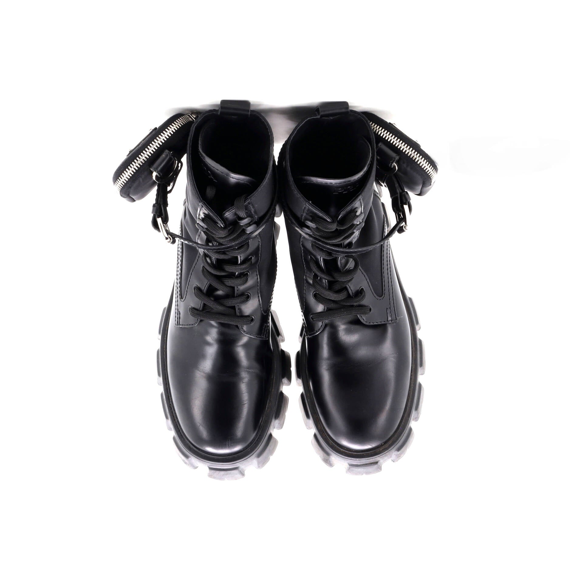 Monolith Combat Boots Leather and Nylon