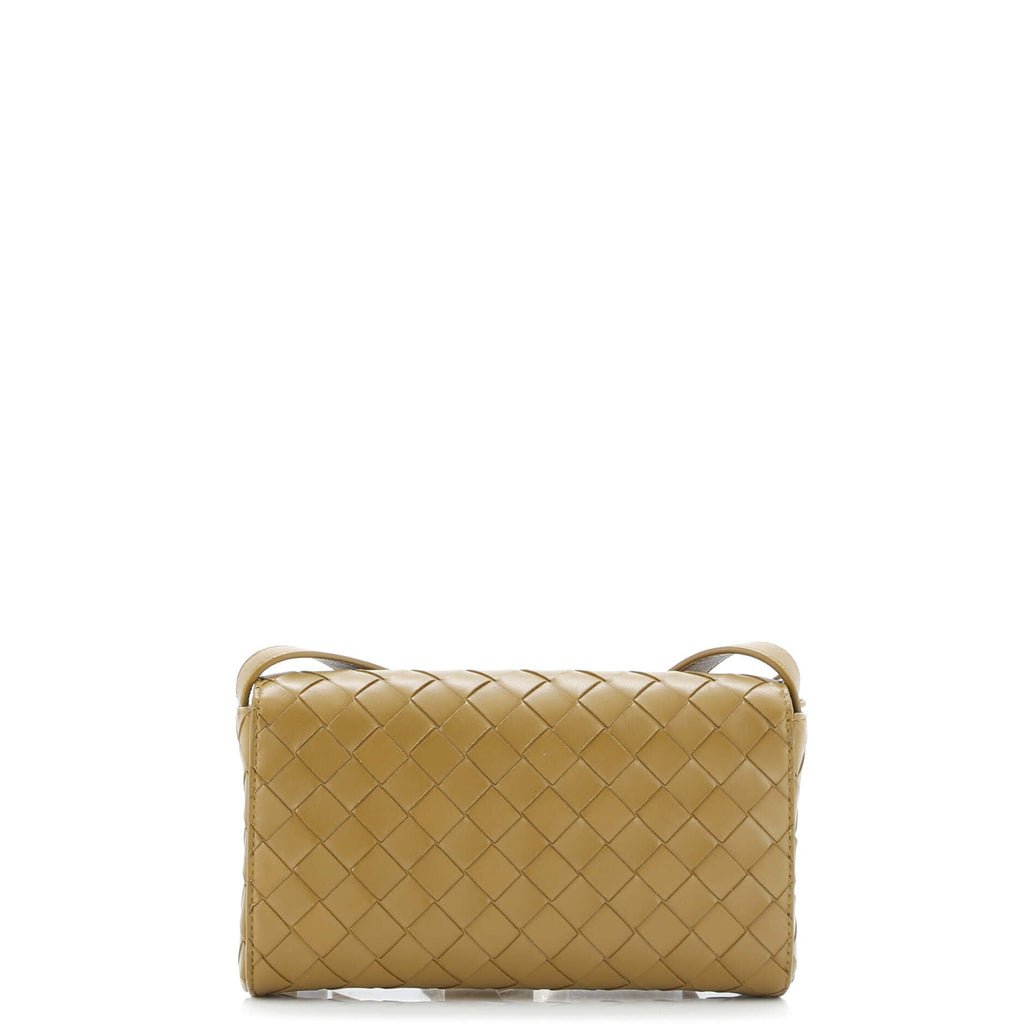 Andiamo Shoulder Bag Intrecciato Leather
