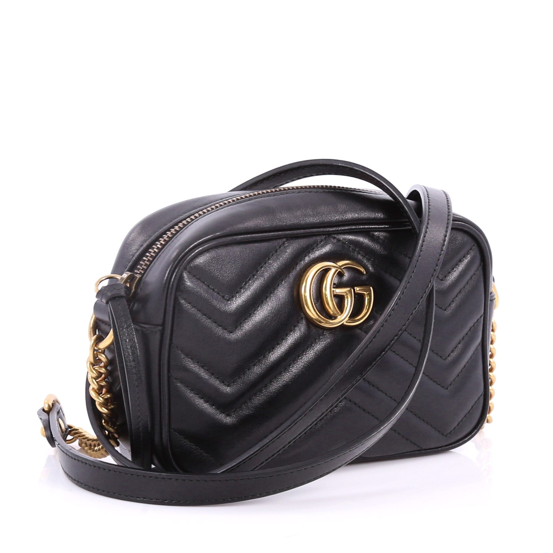 GG Marmont Shoulder Bag Matelasse Leather Mini