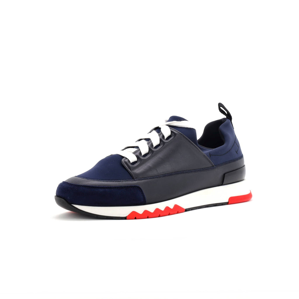 Player Sneakers Technical Canvas and Leather