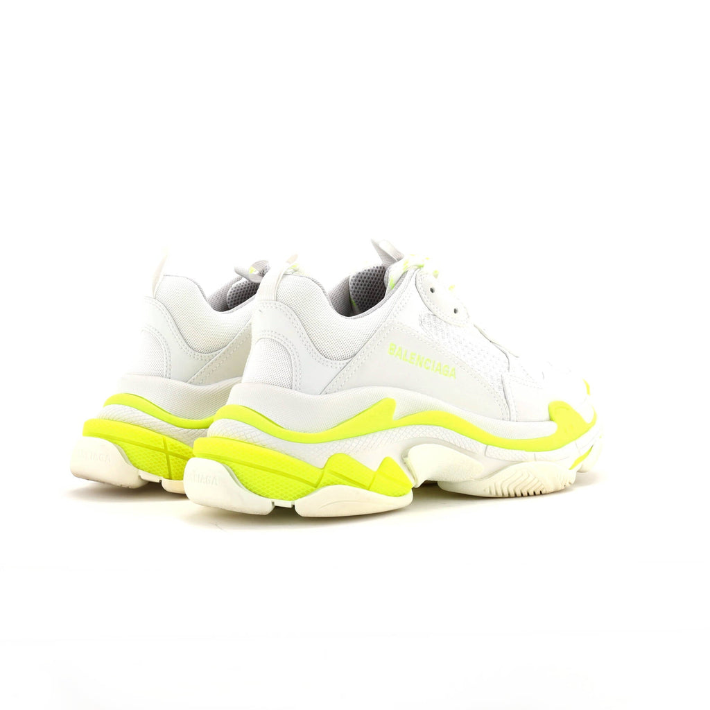 Men's Triple S Sneakers Fabric and Mesh with Faux Leather