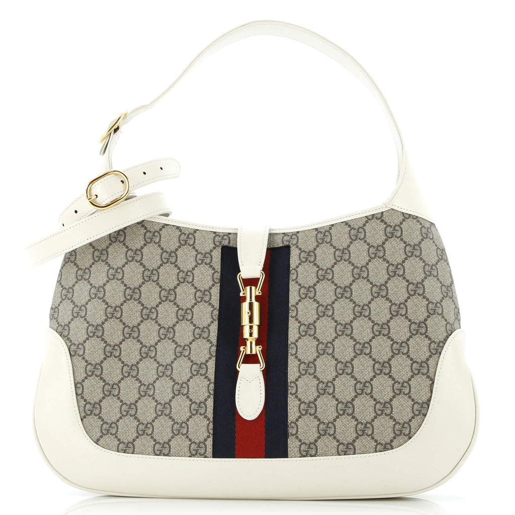 Jackie 1961 Hobo GG Coated Canvas Medium