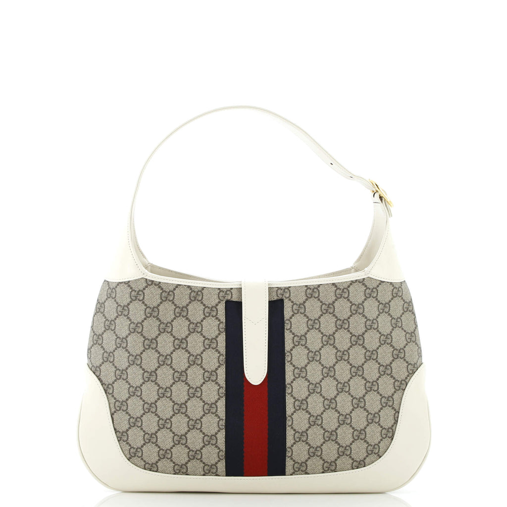 Jackie 1961 Hobo GG Coated Canvas Medium