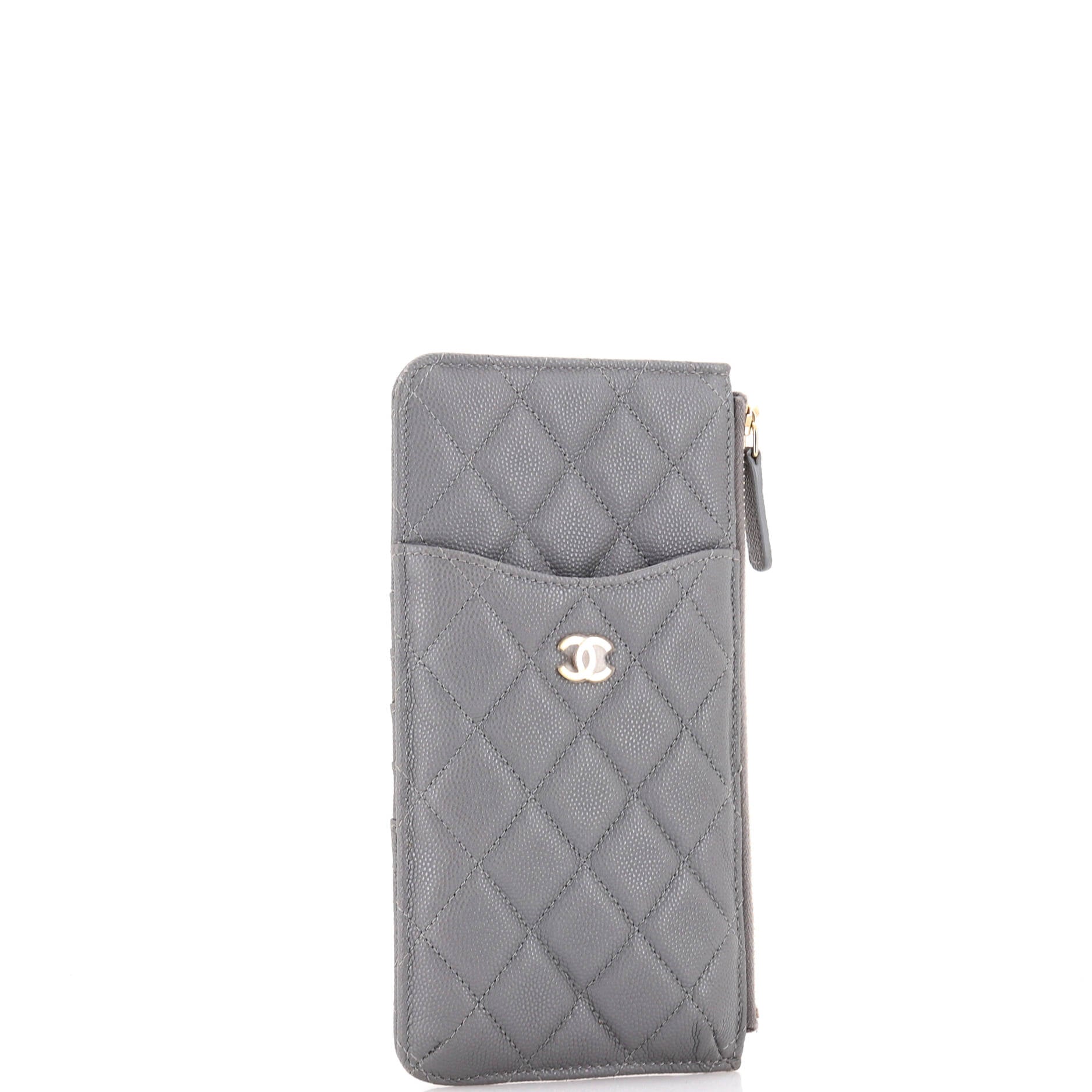 Classic Phone Case Pouch Quilted Caviar