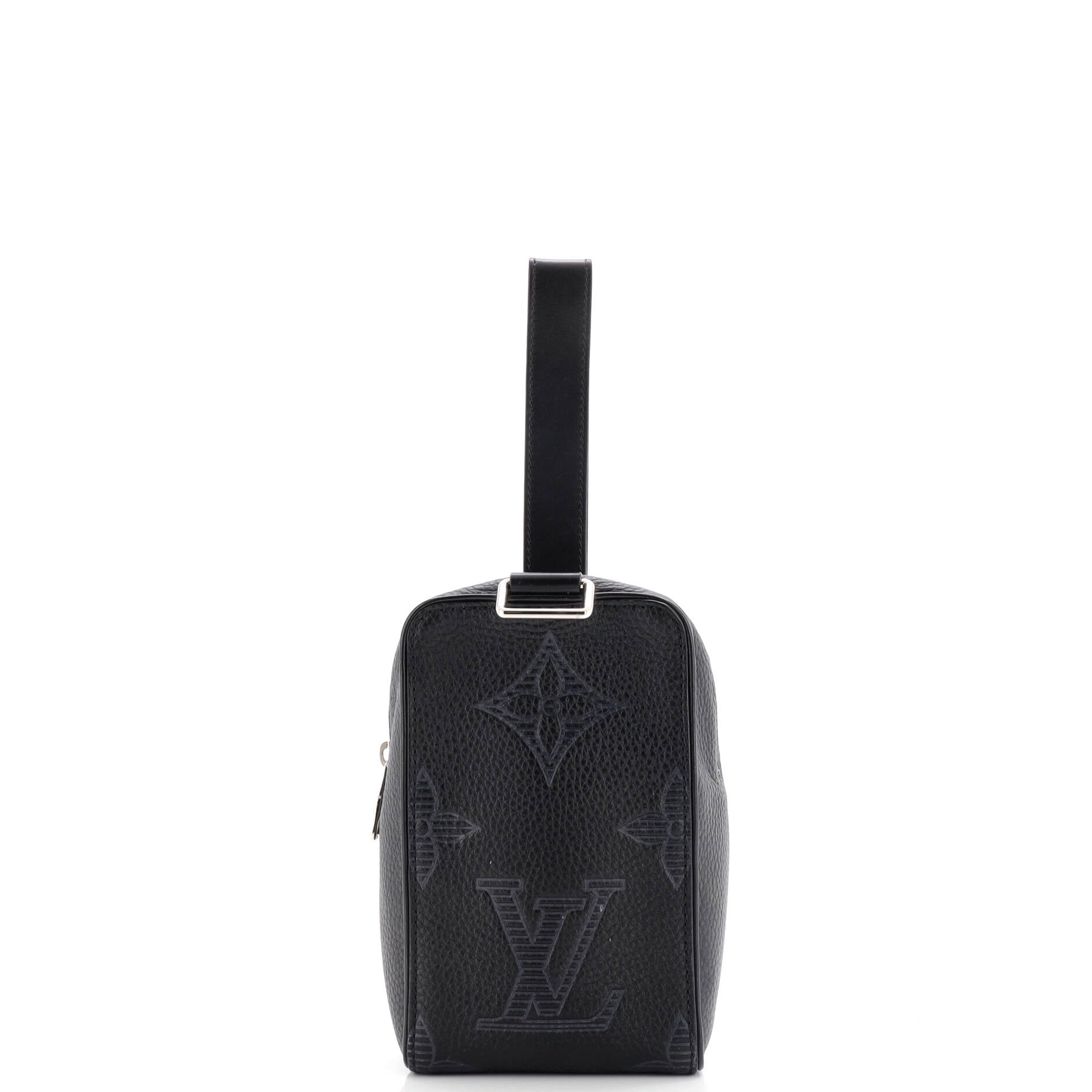 Wash Pouch Monogram Shadow Giant Taurillon Leather