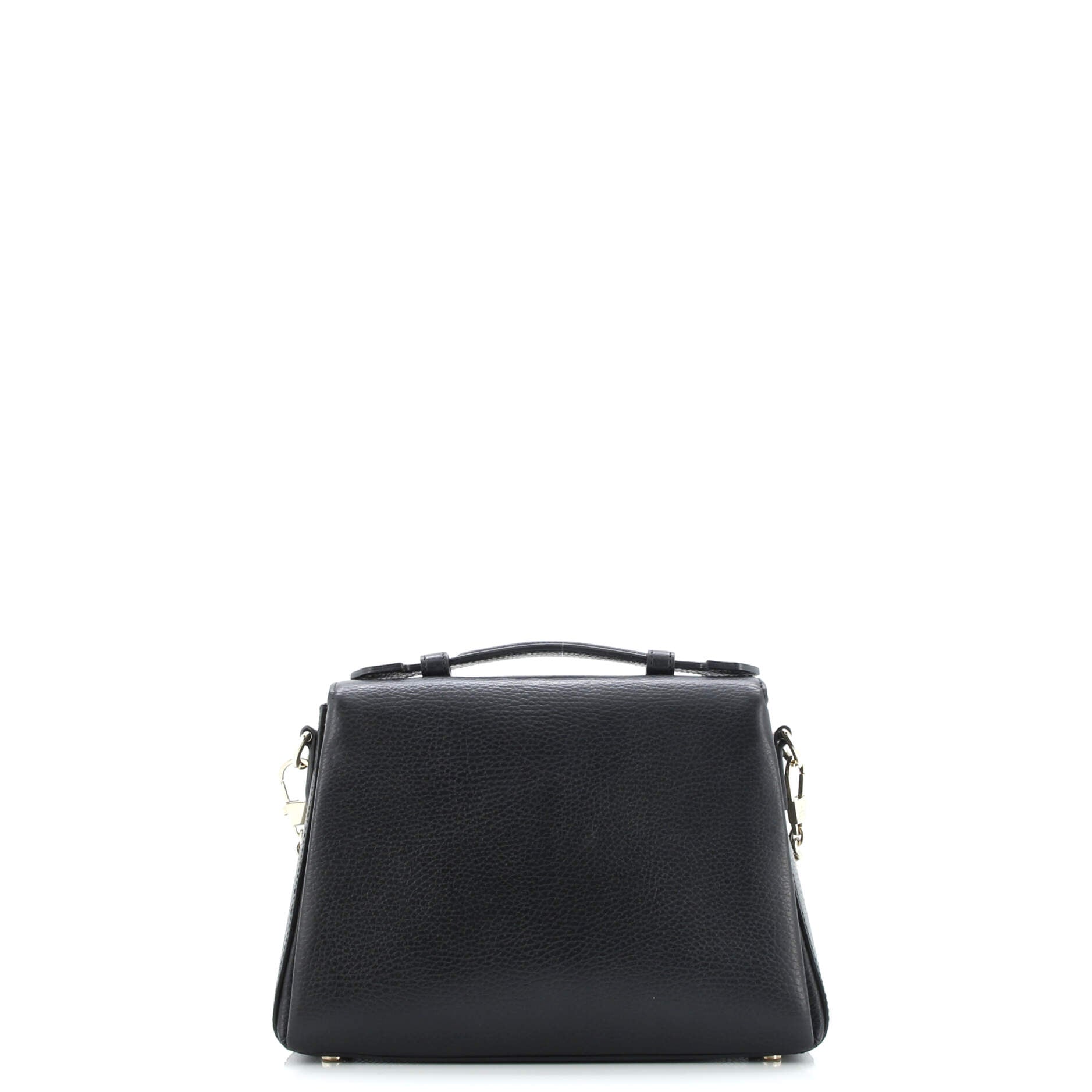 Interlocking Chain Crossbody Bag Leather Small