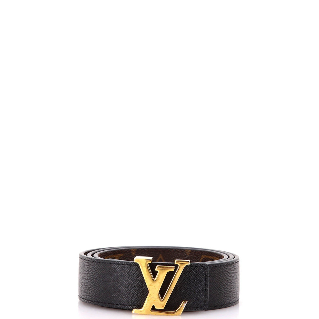 LV Initiales Reversible Belt Monogram Canvas and Leather Medium