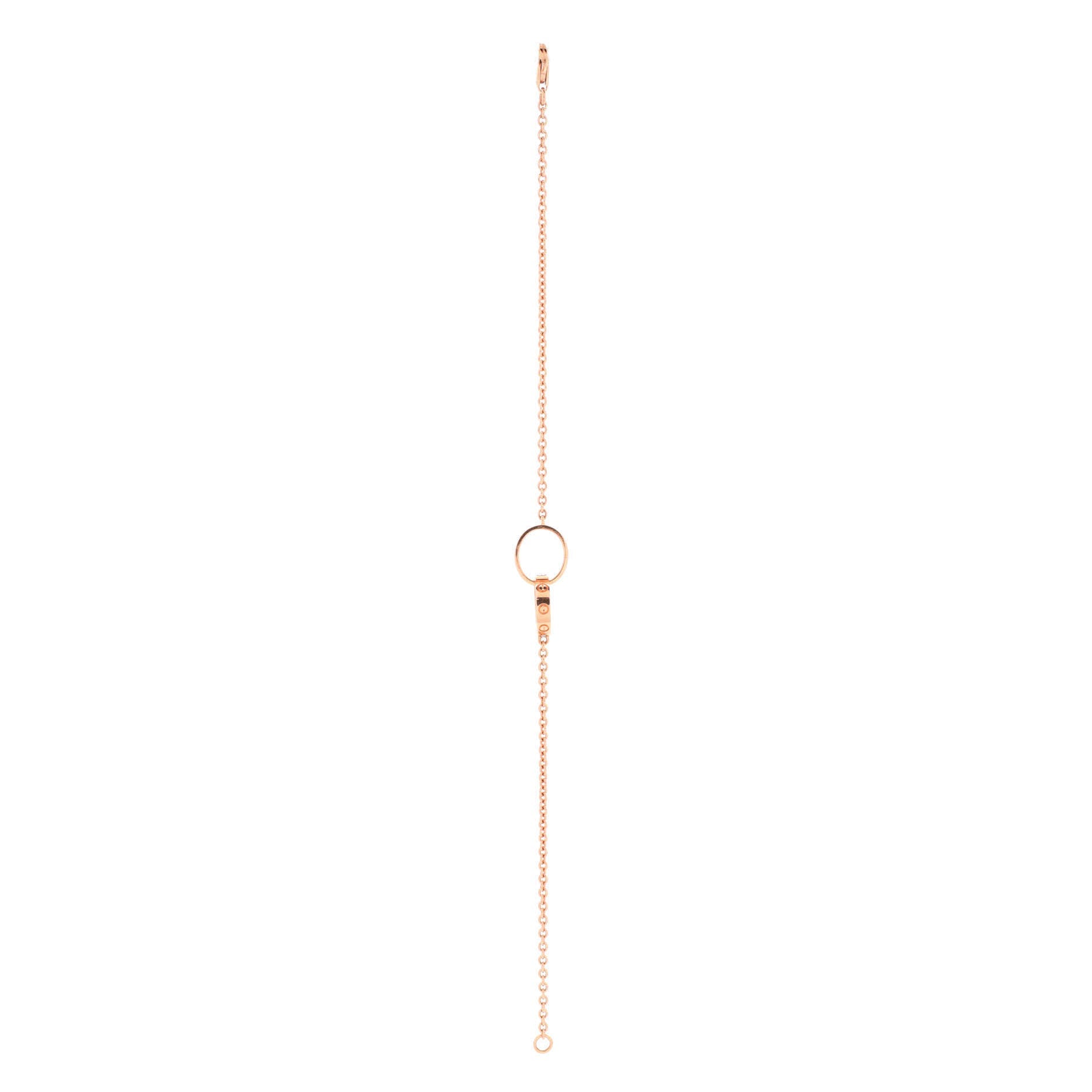 Love Interlocking Bracelet 18K Rose Gold