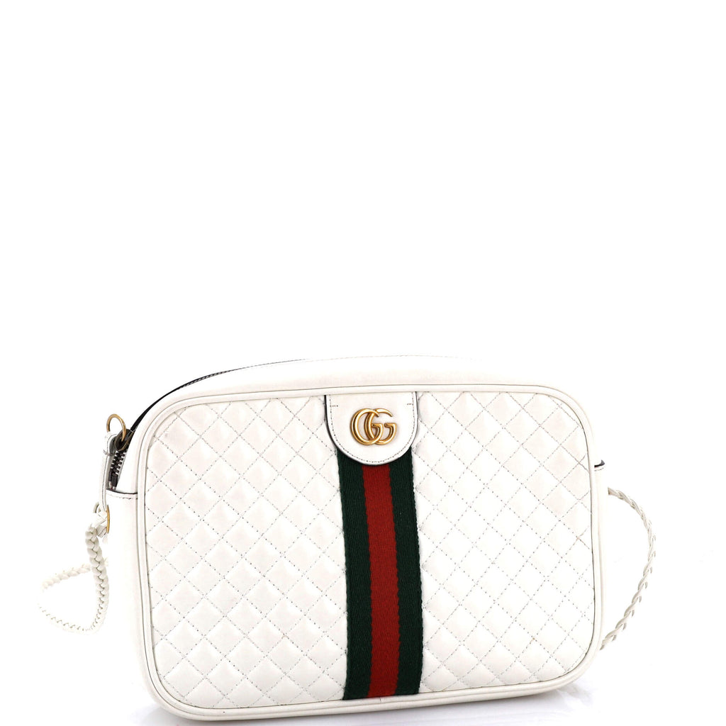 Trapuntata Camera Bag Quilted Leather Small