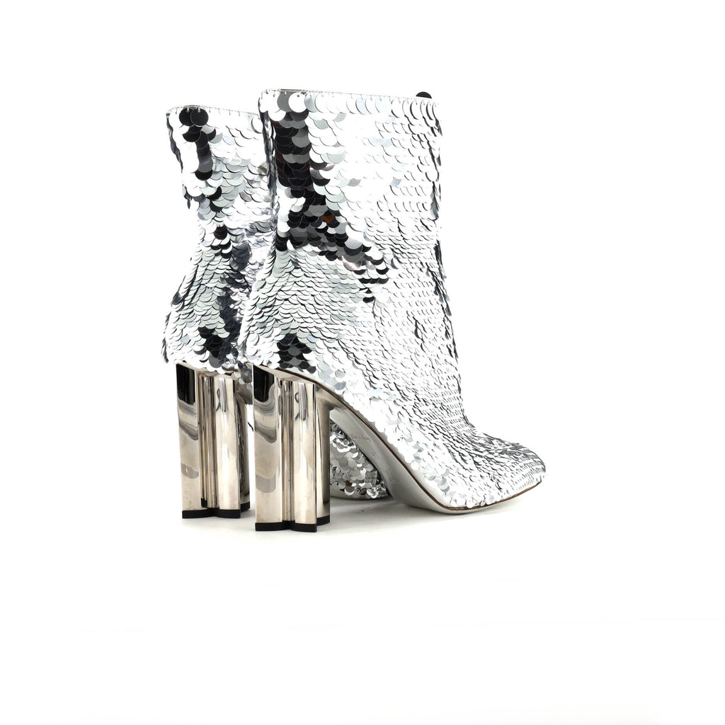 Women's Silhouette Ankle Boots Sequins