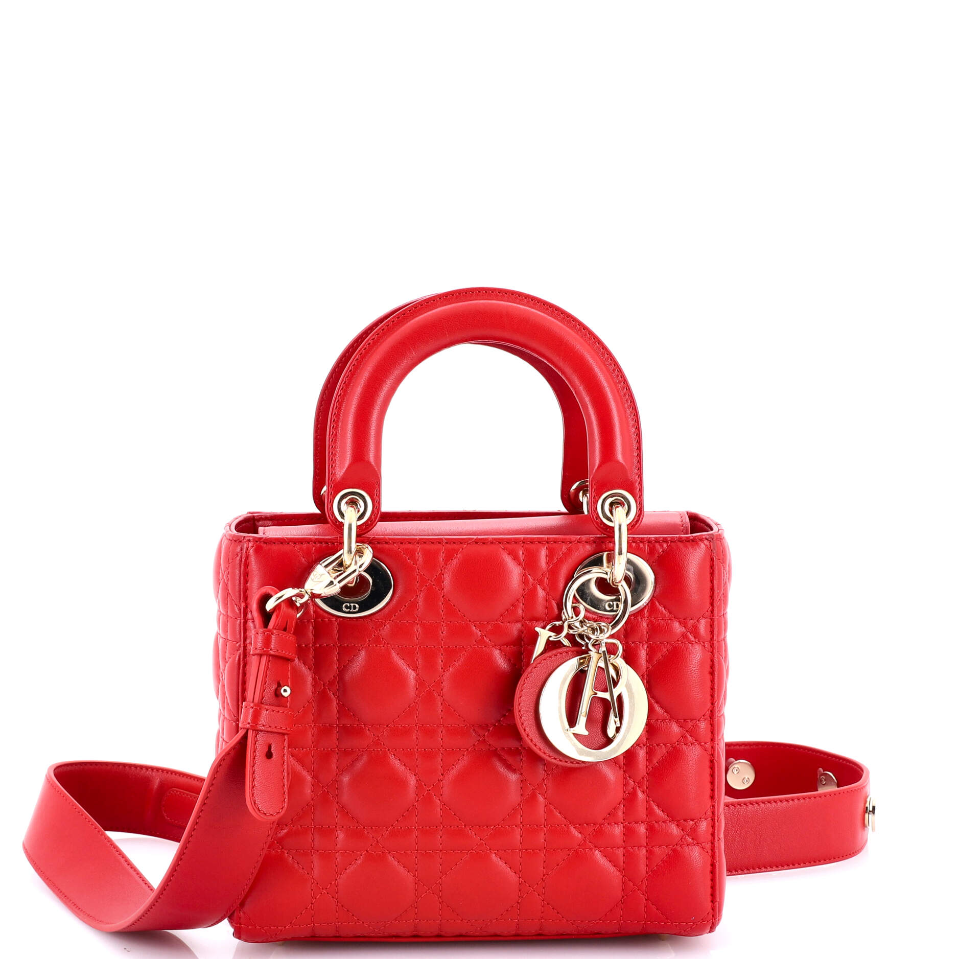 My ABCDior Lady Dior Bag Cannage Quilt Leather Small