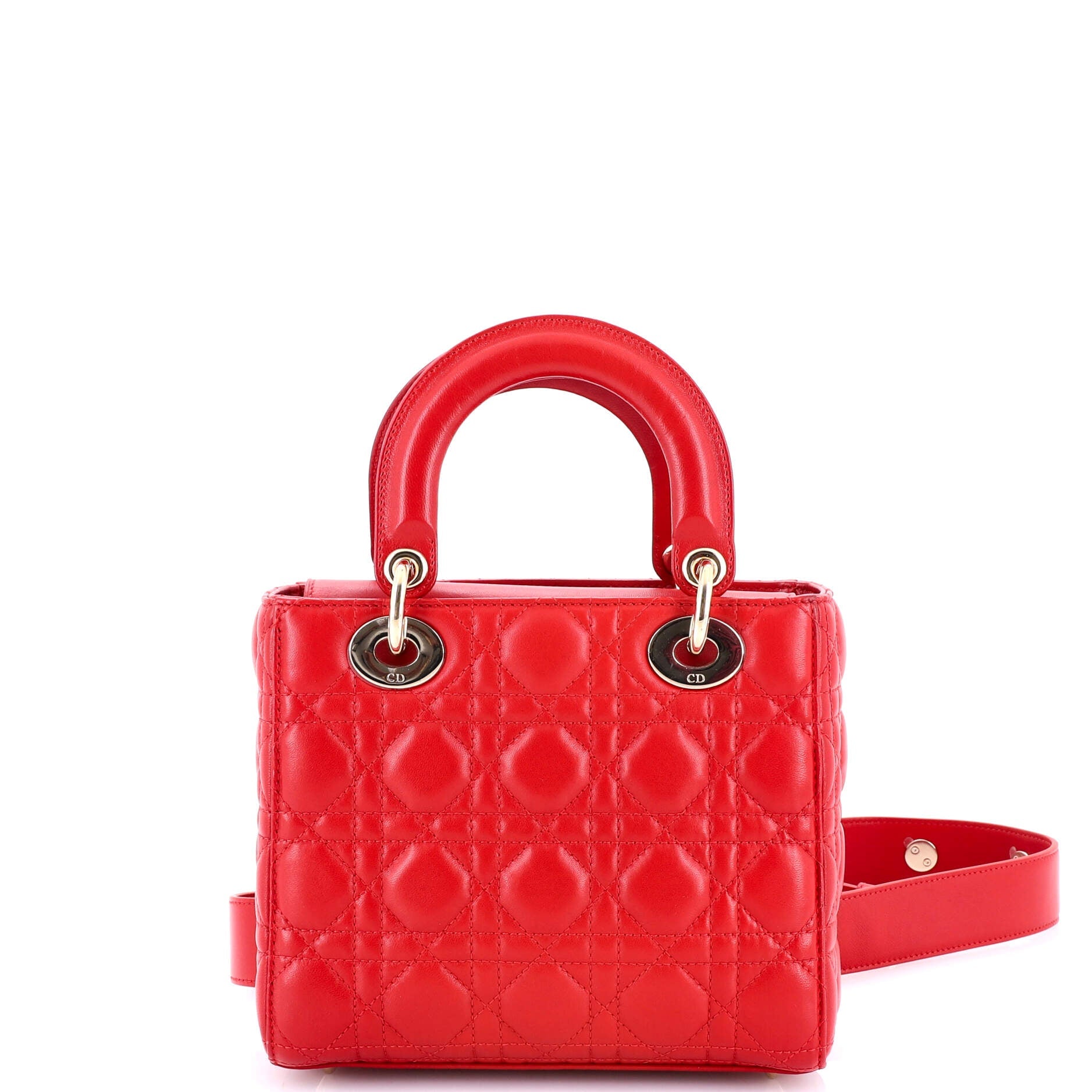 My ABCDior Lady Dior Bag Cannage Quilt Leather Small